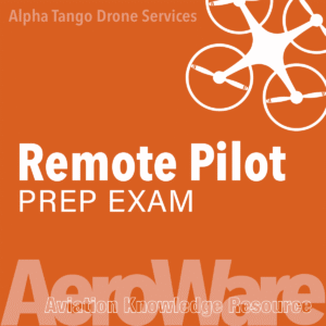 FAA Part 107 Remote Pilot Prep Exam by Alpha Tango Drone Services featuring realistic practice exams that evaluate aviation knowledge and exam readiness before taking or retaking the FAA Remote Pilot Knowledge Test.